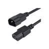StarTech.com Cable de 1m de Extensión de Alimentación, C14 a C13, 10A