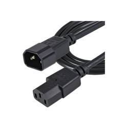 StarTech.com Cable de 1m de Extensión de Alimentación, C14 a C13, 10A