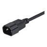 StarTech.com Cable de 1m de Extensión de Alimentación, C14 a C13, 10A
