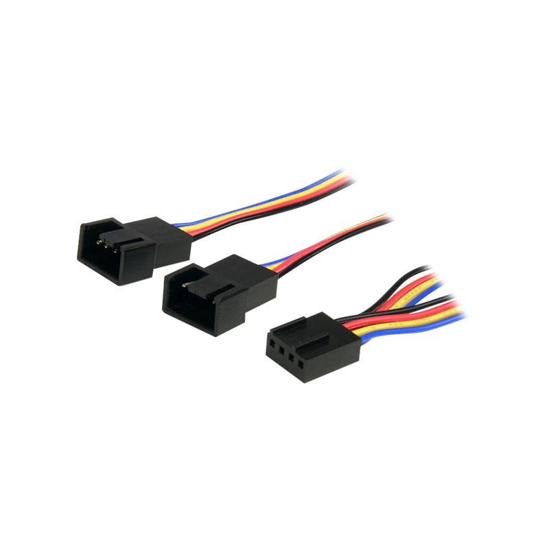 StarTech.com Cable Adaptador Divisor Splitter de 0,3m PWM 4 Pines de A