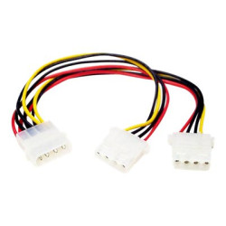 StarTech.com Adaptador Cable Divisor de Alimentación LP4 en Y Molex 4