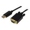 StarTech Cable de 1,8m DisplayPort a VGA - Cable Adaptador Activo de D