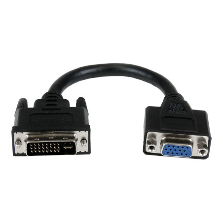 Adaptador Conversor 20CM Dvi-i Macho A VGA HD15 Hembra Cable | APLIUM