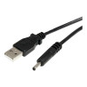StarTech.com Cable Adaptador de Alimentación de 90cm USB a Conector Co
