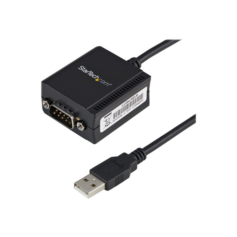 StarTech.com Cable de 1,8m USB a Puerto Serie Serial RS232 con Retenci