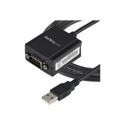 StarTech.com Cable de 1,8m USB a Puerto Serie Serial RS232 con Retenci