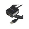 StarTech.com Cable de 1,8m USB a Puerto Serie Serial RS232 con Retenci
