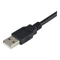 StarTech.com Cable de 1,8m USB a Puerto Serie Serial RS232 con Retenci