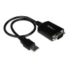 StarTech.com Cable de 0,3m USB a Puerto Serie Serial RS232 con Retenci