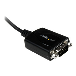 StarTech.com Cable de 0,3m USB a Puerto Serie Serial RS232 con Retenci