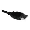 StarTech.com Cable de 0,3m USB a Puerto Serie Serial RS232 con Retenci