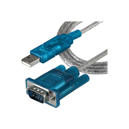 StarTech.com Cable Adaptador de 0,9m USB a Puerto Serie Serial RS232 P