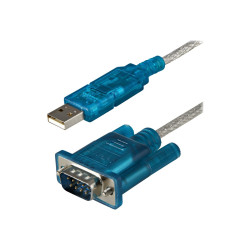 StarTech.com Cable Adaptador de 0,9m USB a Puerto Serie Serial RS232 P