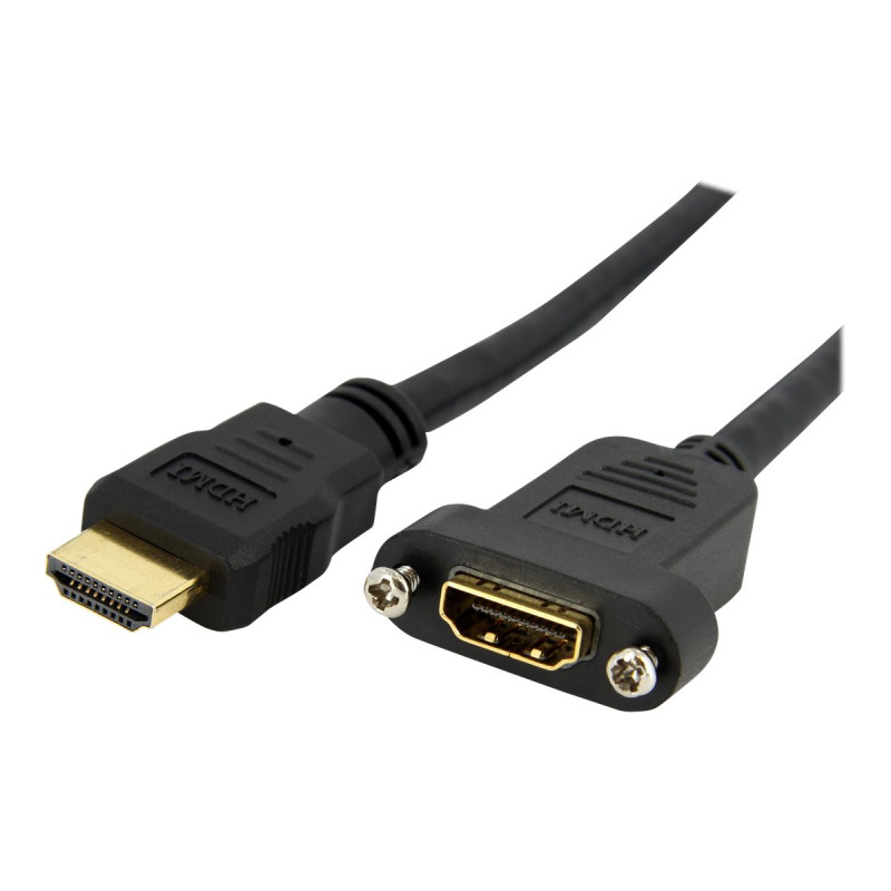 Cable HDMI De 91CM De Panel Hembra A Macho | APLIUM