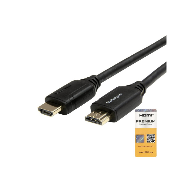 StarTech.com Cable HDMI premium de alta velocidad con Ethernet - 4K 60