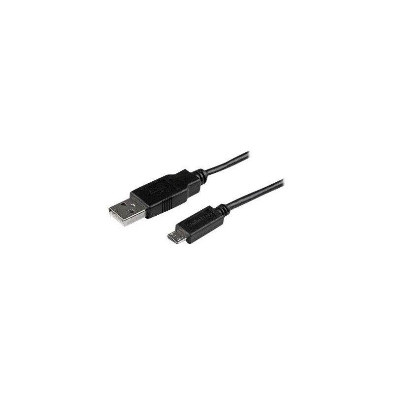 Cable 1M Micro USB B A USB A Delgado Para Smartphone Tablet | APLIUM