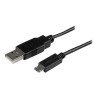 Cable 1M Micro USB B A USB A Delgado Para Smartphone Tablet | APLIUM
