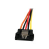 Cable 015M Divisor Corriente Sata Splitter Latch 2X Hembra I | APLIUM