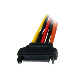 Cable 015M Divisor Corriente Sata Splitter Latch 2X Hembra I | APLIUM