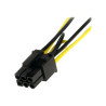Cable Adaptador 15CM De Poder Sata A Conector 6PINES Corrien | APLIUM