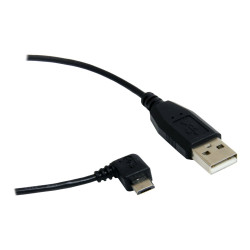 6ft Micro USB Cable - Right Angle MicroB