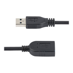 Cable De 15CM Extensor USB 3.0 Alargador USB Superspeed Negr | APLIUM