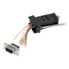 Adaptador Conversor Modular DB9 Serie A RJ45 Hembra A Hembra | APLIUM