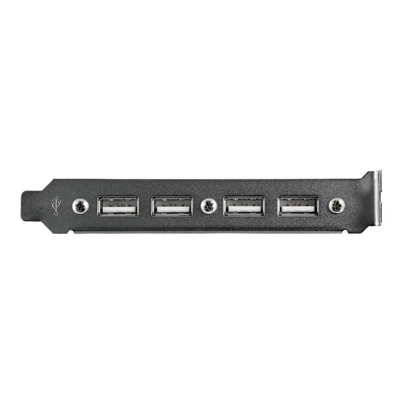 StarTech.com Cabezal Bracket 4 puertos USB 2.0 Conexión a Placa Base -