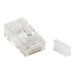 StarTech.com Paquete 50 Unidades Conectores RJ45 Cat6 Modulares - Cone