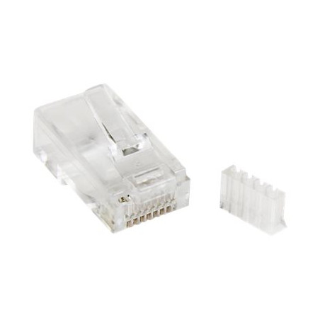 StarTech.com Paquete 50 Unidades Conectores RJ45 Cat6 Modulares - Cone