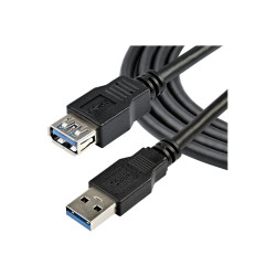 StarTech.com Cable USB 3.0 de 2m Extensor Alargador - USB A Macho a He