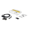 StarTech.com Cable de 1,8m USB a 2 Puertos Serie Serial RS232 Retenció