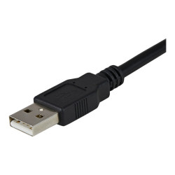 StarTech.com Cable de 1,8m USB a 2 Puertos Serie Serial RS232 Retenció