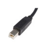 StarTech.com Cable USB de 3m para Impresora - 1x USB A Macho - 1x USB