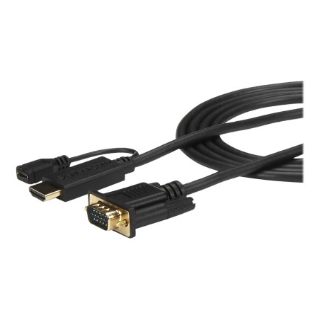 StarTech.com Cable de 91cm Conversor Activo HDMI a VGA - Adaptador 192