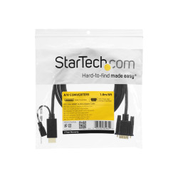 StarTech.com Cable de 91cm Conversor Activo HDMI a VGA - Adaptador 192