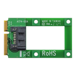 StarTech.com Adaptador mSATA a SATA para Disco Duro o SSD - Tarjeta Co