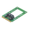 StarTech.com Adaptador mSATA a SATA para Disco Duro o SSD - Tarjeta Co