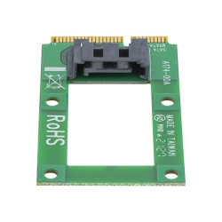 StarTech.com Adaptador mSATA a SATA para Disco Duro o SSD - Tarjeta Co