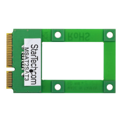 StarTech.com Adaptador mSATA a SATA para Disco Duro o SSD - Tarjeta Co