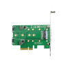Startech Tarjeta Adaptadora PCI Express 3.0 de 3 Puertos M.2 para SSD