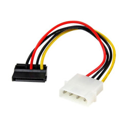 Cable Adaptador Corriente LP4 Molex A Sata Angulo Izquierdo | APLIUM