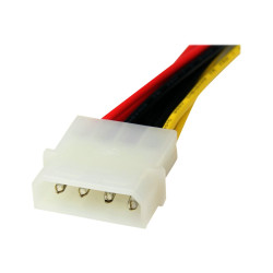 StarTech.com Adaptador Cable Divisor de Alimentación LP4 en Y Molex 4