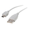 Cable 15CM USB A Macho A Mini USB B Macho Adaptador Camara | APLIUM