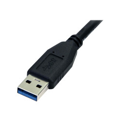 USB3AUB50CMB - StarTech.com 0.5m (1.5ft) Black SuperSpeed | APLIUM