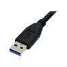 Cable 50CM USB 3.0 Micro USB B A USB A Macho A Macho | APLIUM
