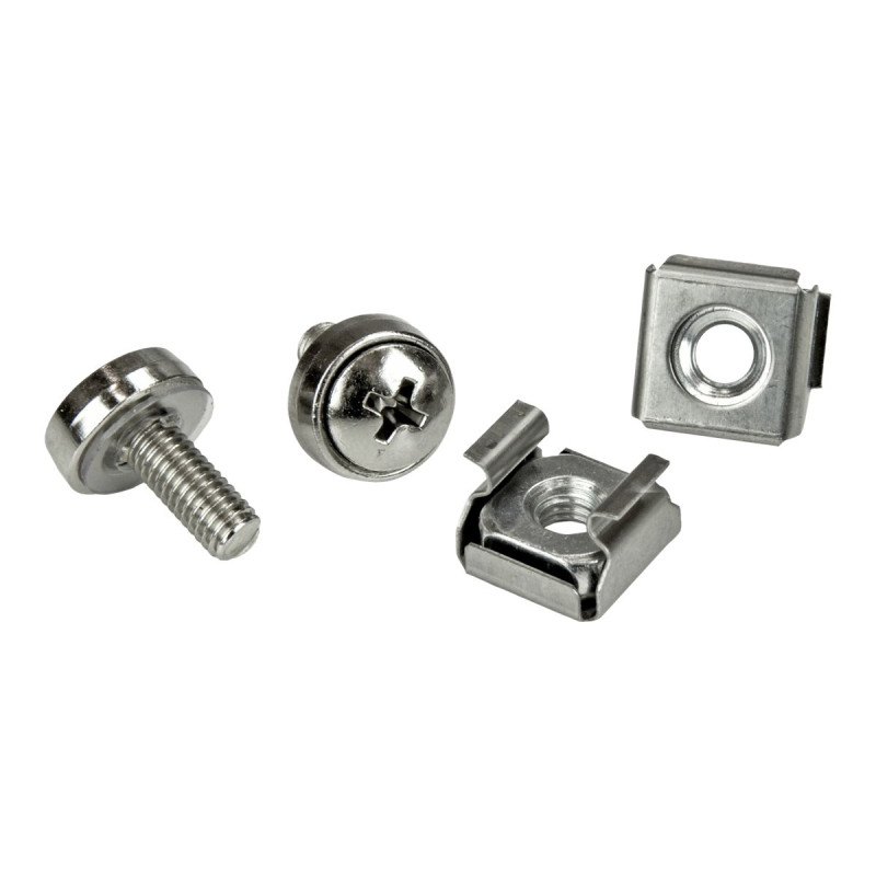 Caja 100 Tornillos Y Tuercas M5 Enjauladas Para Rack Caja | APLIUM