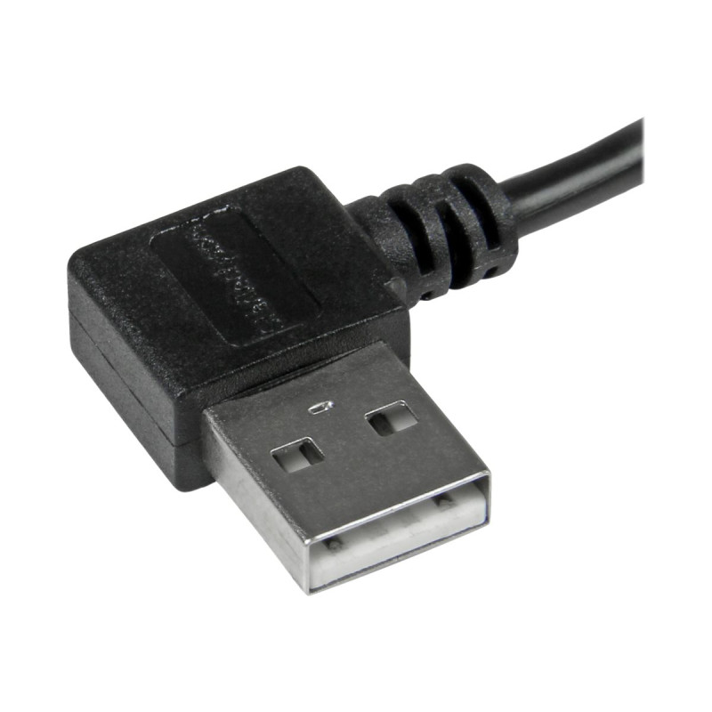 Cable De 2M Micro USB Conector Acodado A La Derecha | APLIUM