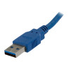 StarTech.com Cable de 1m de Extensión Alargador Pasivo USB 3.0 SuperSp