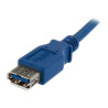 StarTech.com Cable de 1m de Extensión Alargador Pasivo USB 3.0 SuperSp